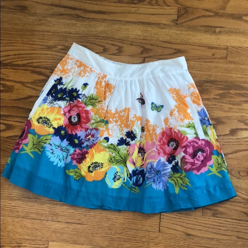 🆕 Edme & Esyllte Anthropologie Floral Skirt